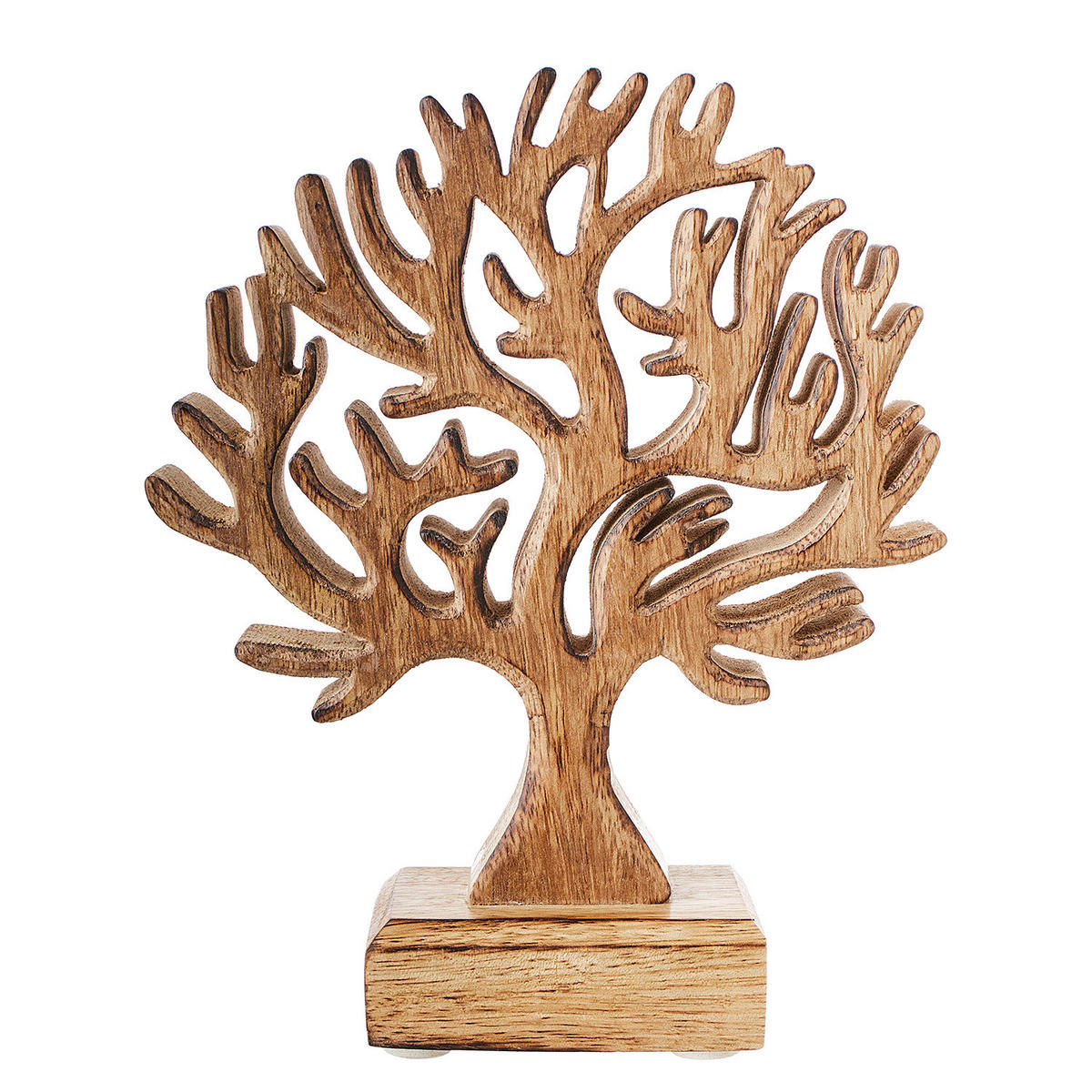 DEKOFIGUR Baum Autumn Forest - Braun, Holz (5/17/26cm) - Butlers