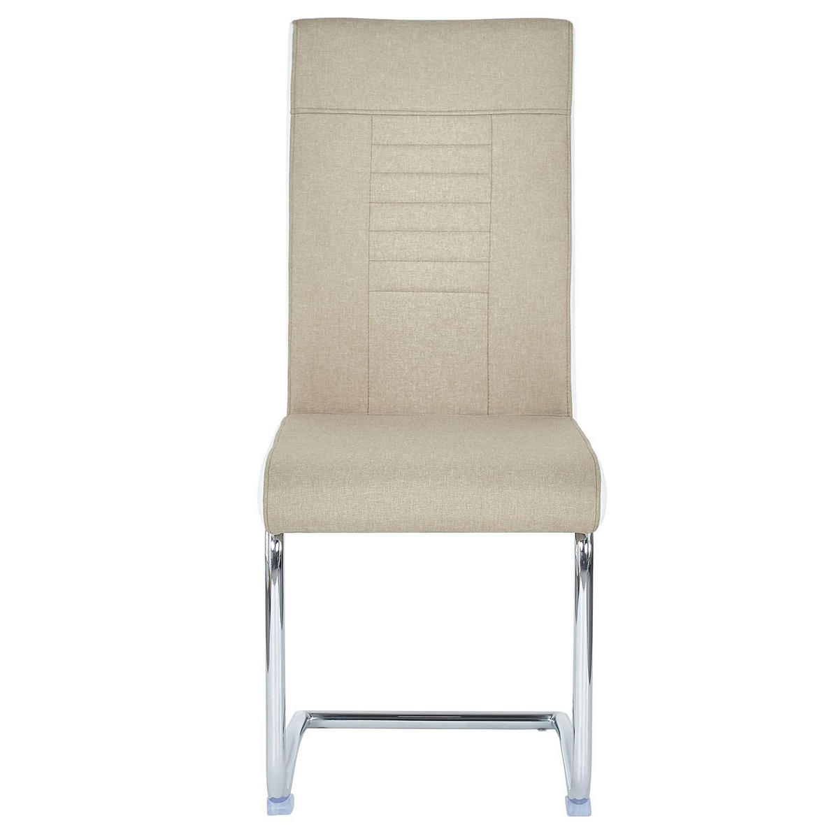 ESSZIMMERSTUHL ALBA 4ER-SET - Beige, Textil (43/98/57cm) - CARO-Möbel