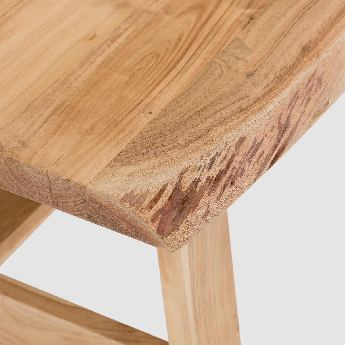 COUCHTISCH RAHUL natur - Naturfarben, Holz (80/120/47cm) - IDIMEX