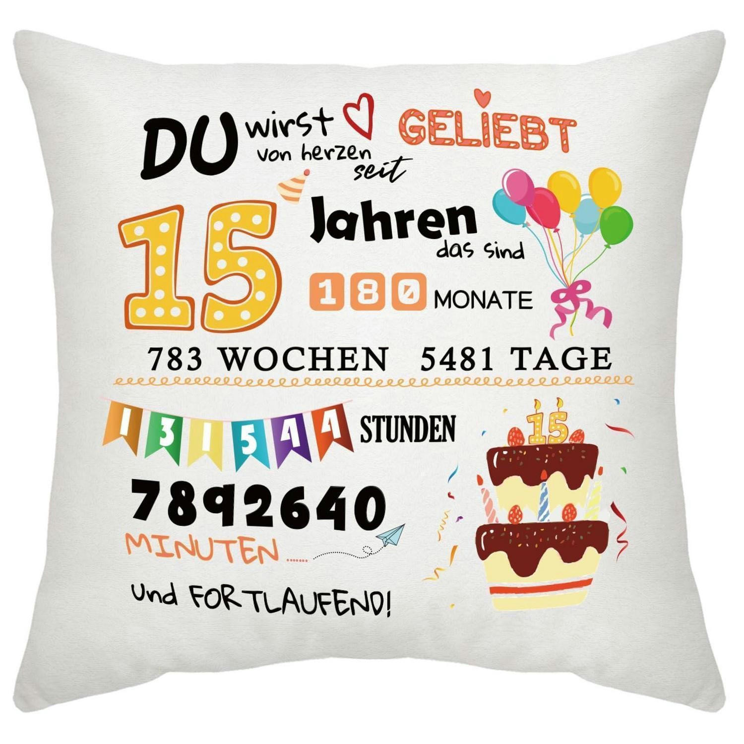 XXXLutz Zierkissenbezug Mehrfarbig 45x45 cm