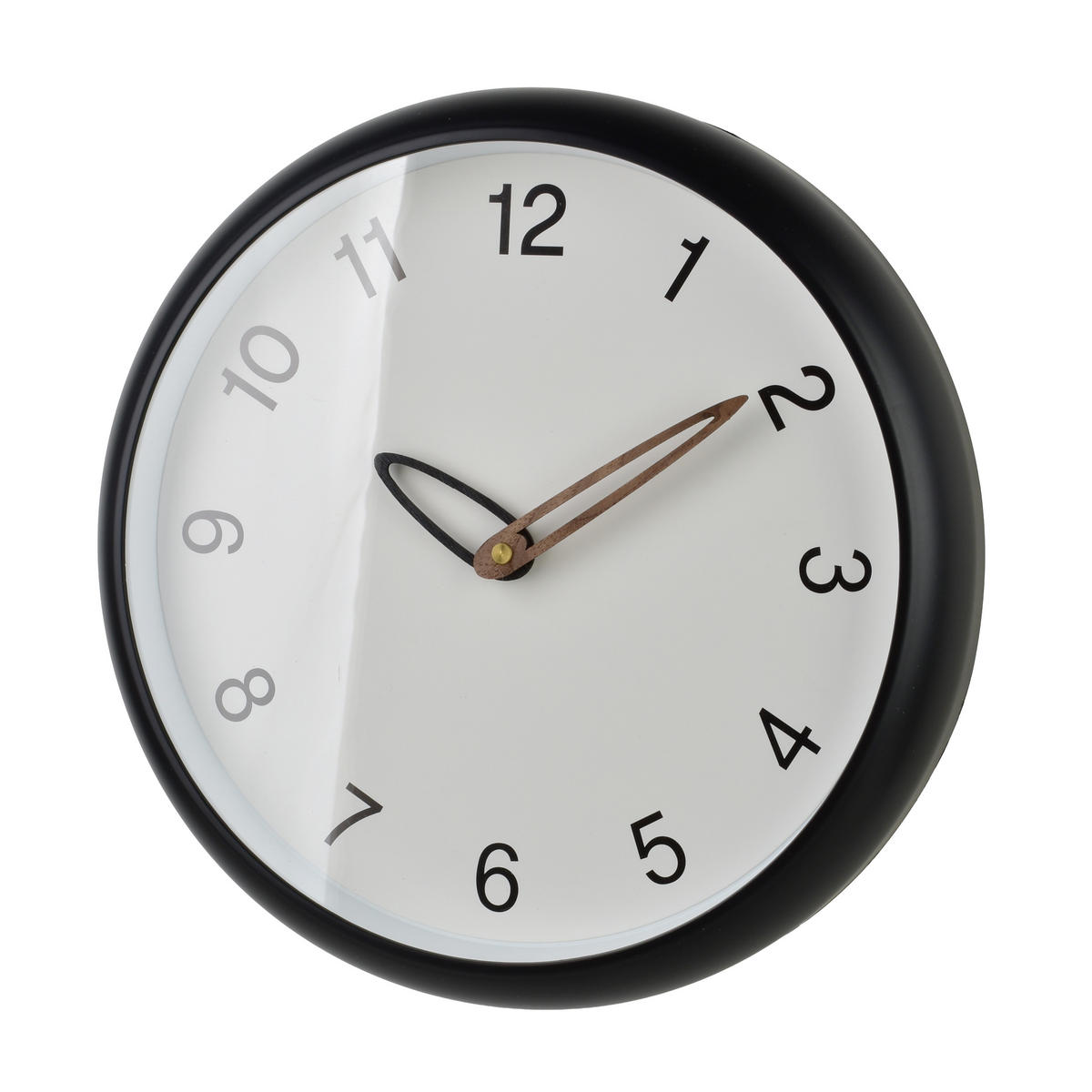 WANDUHR Ramsey Schwarz 30x30x4,5 cm Kunststoff - Schwarz, Kunststoff (4.5/30/30cm) - Mondex