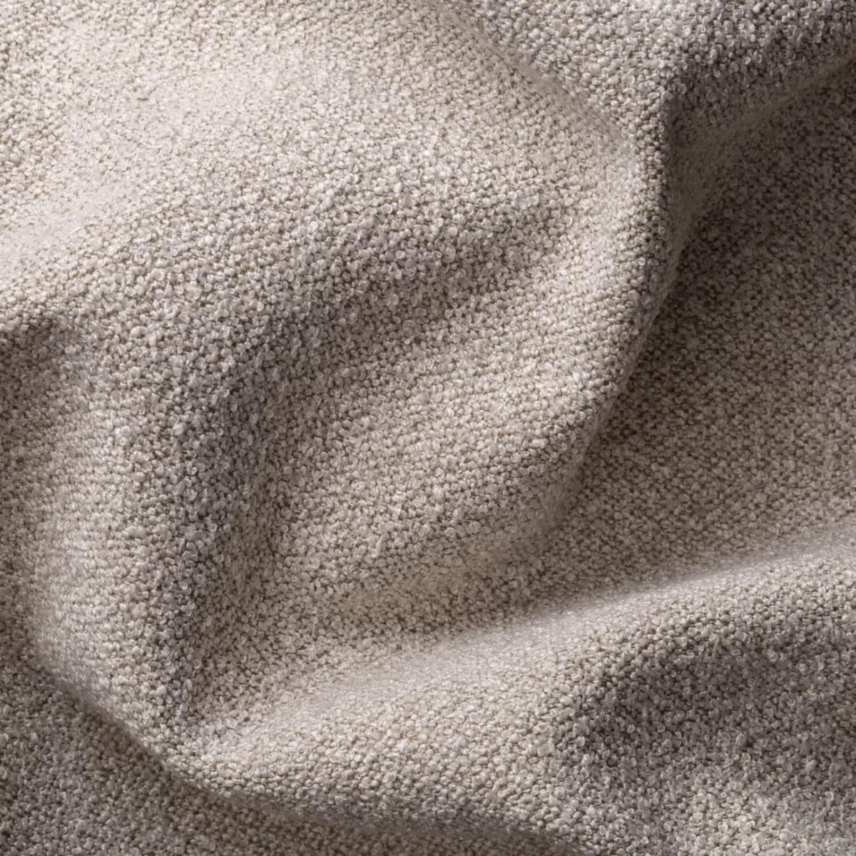 ECKSOFA Designer, Sofa U Form MODENA Stoff Loop Beige - Beige, Holz/Textil (299/165cm) - Kaiser Möbel