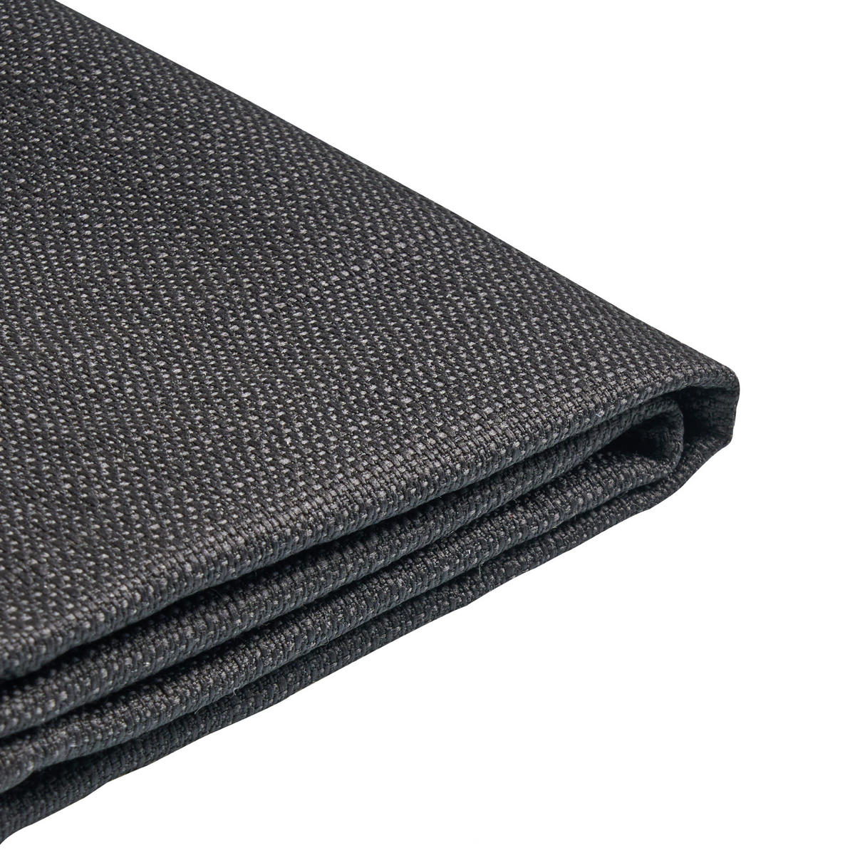 POLSTERBETT 140/200cm Schwarz Fitou - Schwarz, Textil (140/200cm) - Beliani