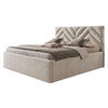 POLSTERBETT Azzuro - Beige/Naturfarben, Holz/Holzwerkstoff (140/200cm) - MIRJAN24