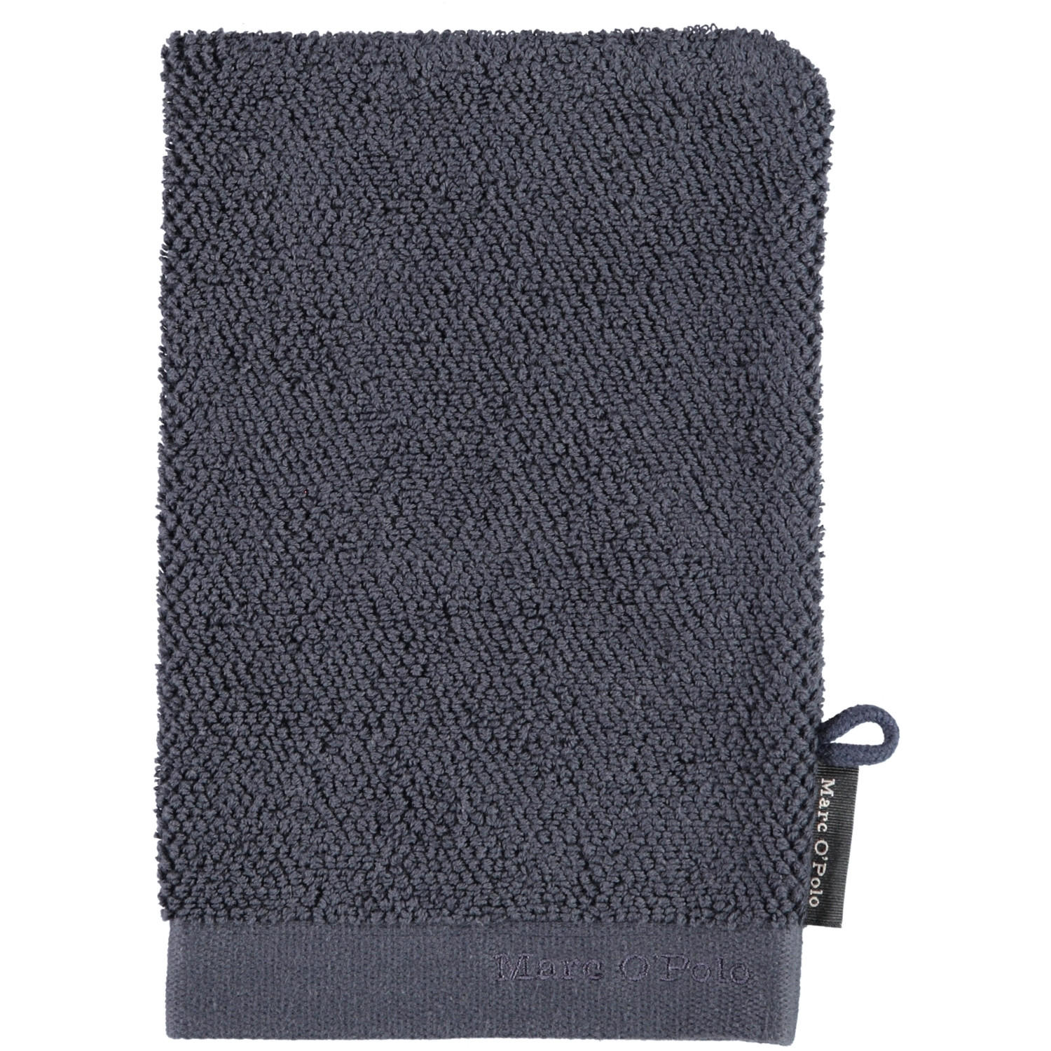 WASCHLAPPEN TIMELESS UNI MARINE - Blau, Textil (16/21cm) - Marc O'Polo