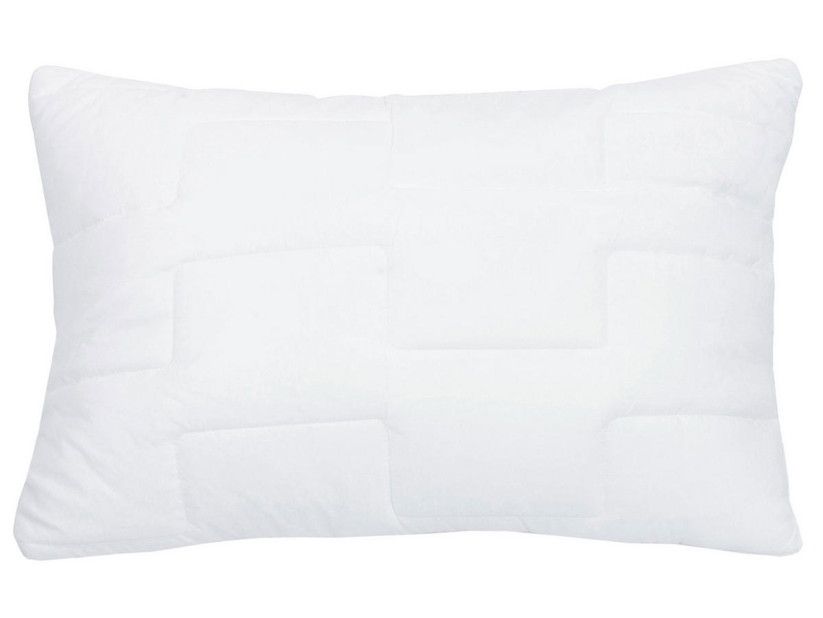 KISSEN, 50x80 cm, 100% Polyester, Weiß - Weiß, Textil (50/80cm) - Zollner