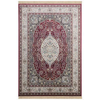 ORIENTTEPPICH 67/210 cm Riad Kirman - Rot, Textil (67/210cm) - Steffensmeier