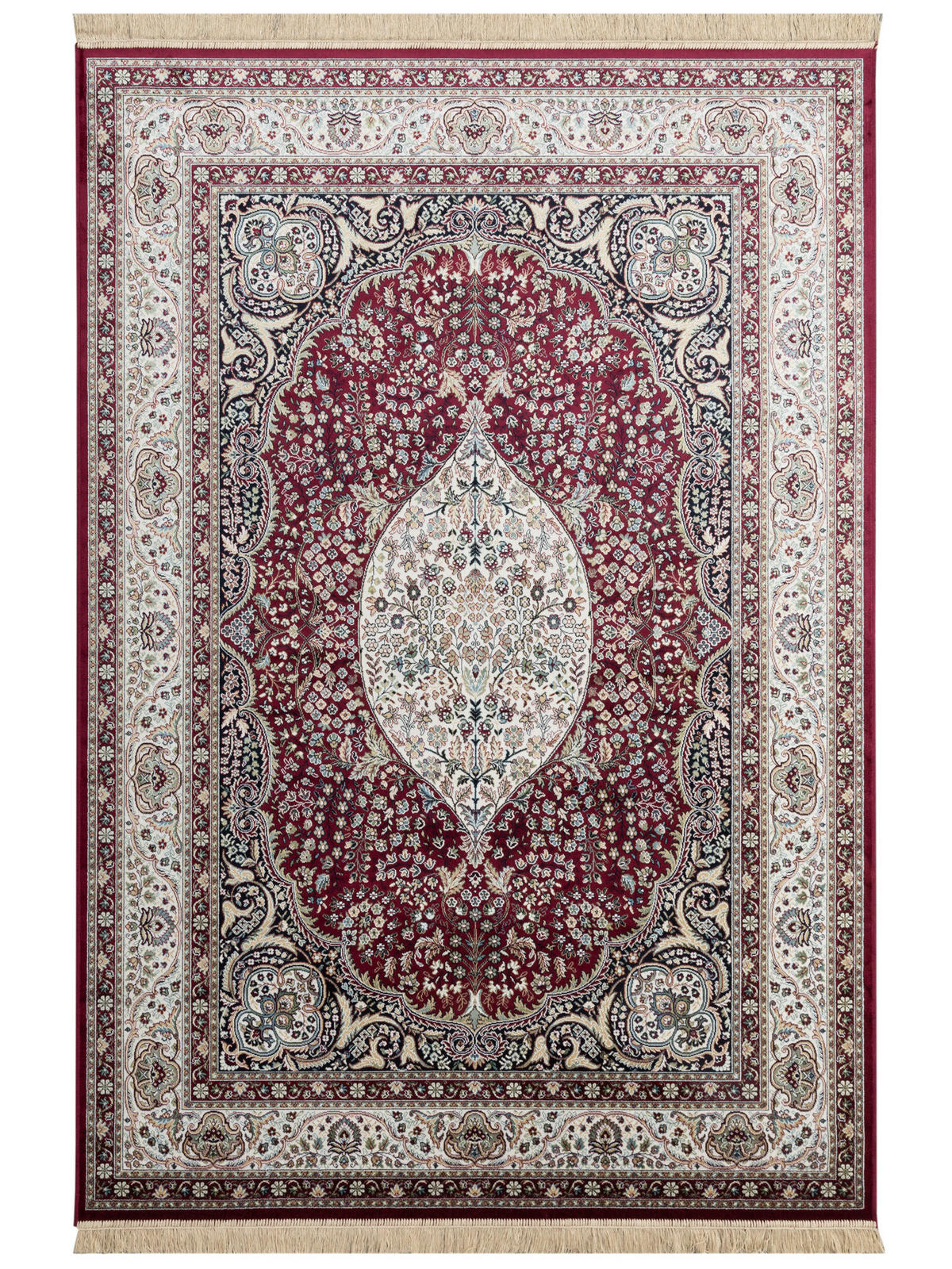 ORIENTTEPPICH 67/210 cm Riad Kirman - Rot, Textil (67/210cm) - Steffensmeier