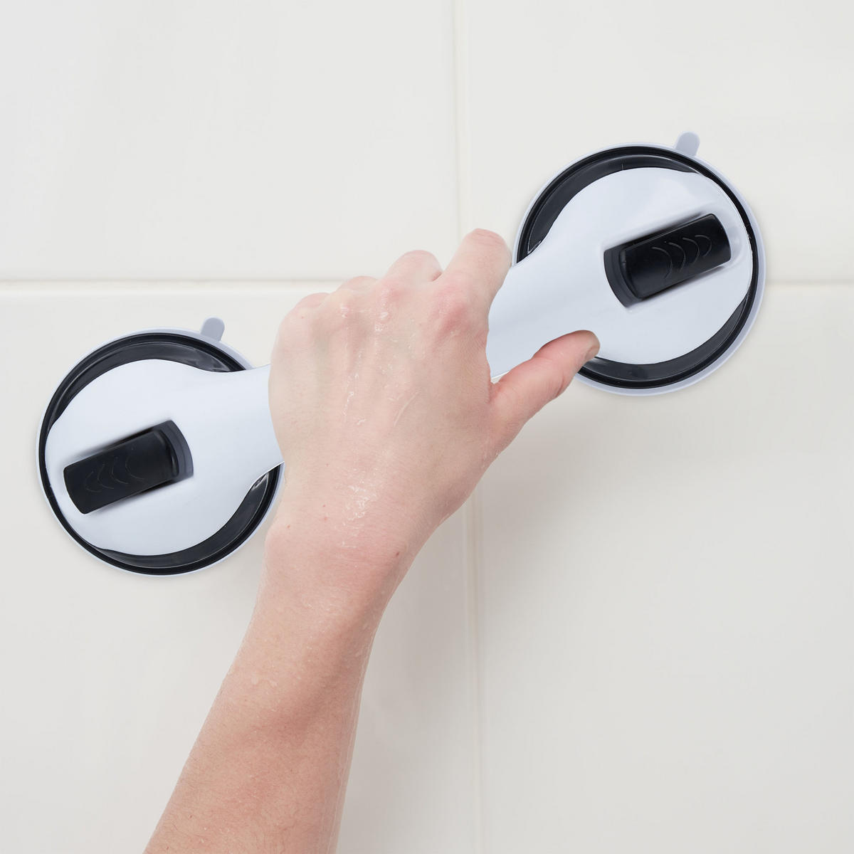 2XHALTEGRIFF - Multicolor, Kunststoff (10/30/8.5cm) - Relaxdays