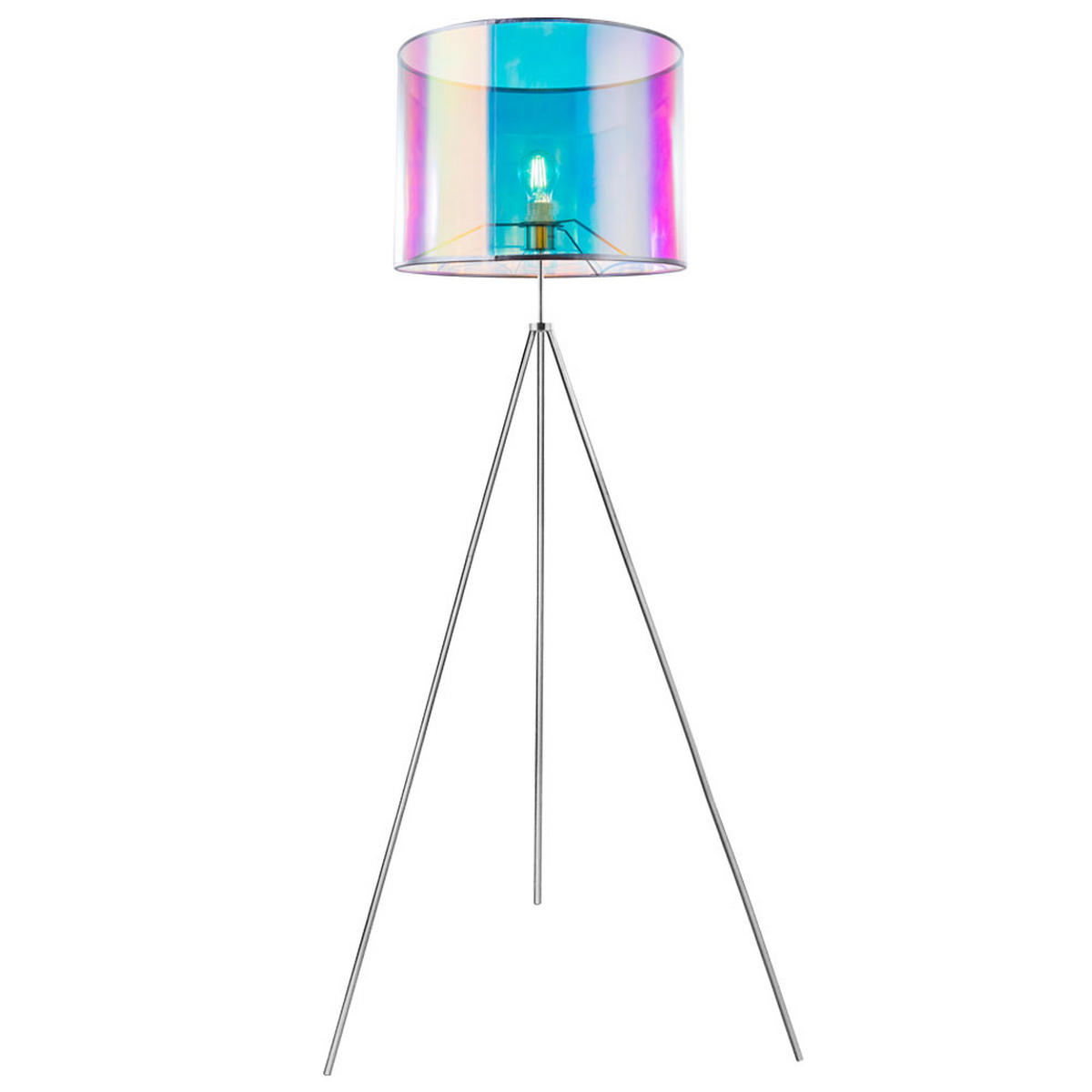 LED STEHLEUCHTE Melanie Metall Bunt - Multicolor, Metall (65/65/155cm)