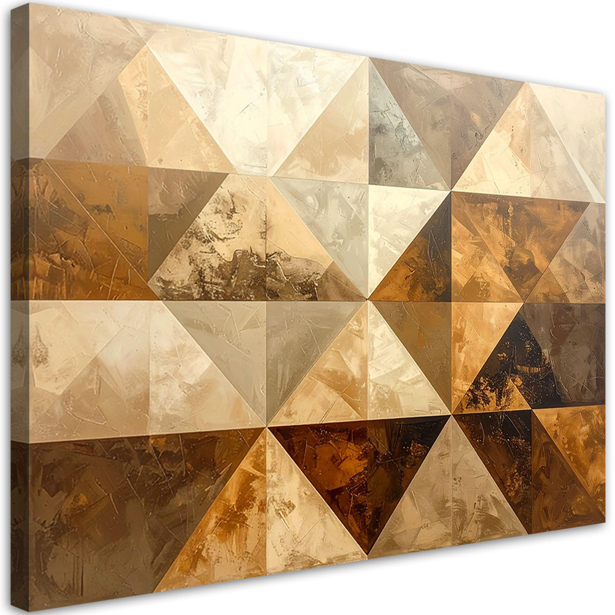 Feeby Leinwandbild, Beige 45x30 cm
