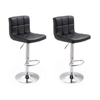 BARHOCKER Mike Schwarz 2er-Set - Schwarz, Kunststoff (39/106/46.5cm) - Happy Garden