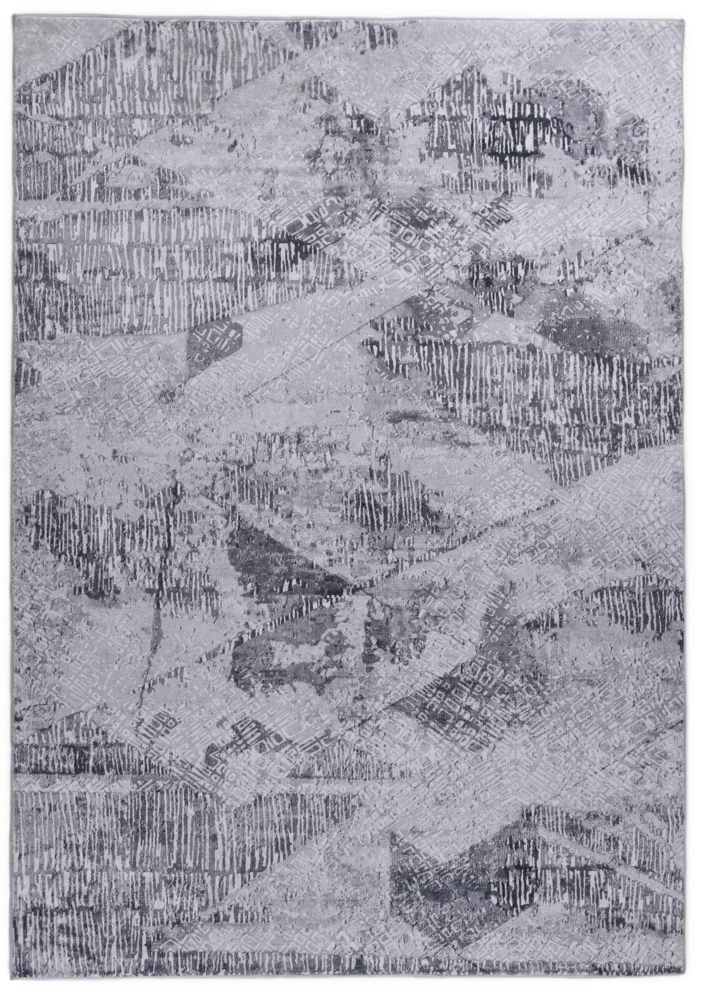 KURZFLORTEPPICH Rachele 70x140 cm - Grau, Textil (70/140cm) - Gino Falcone