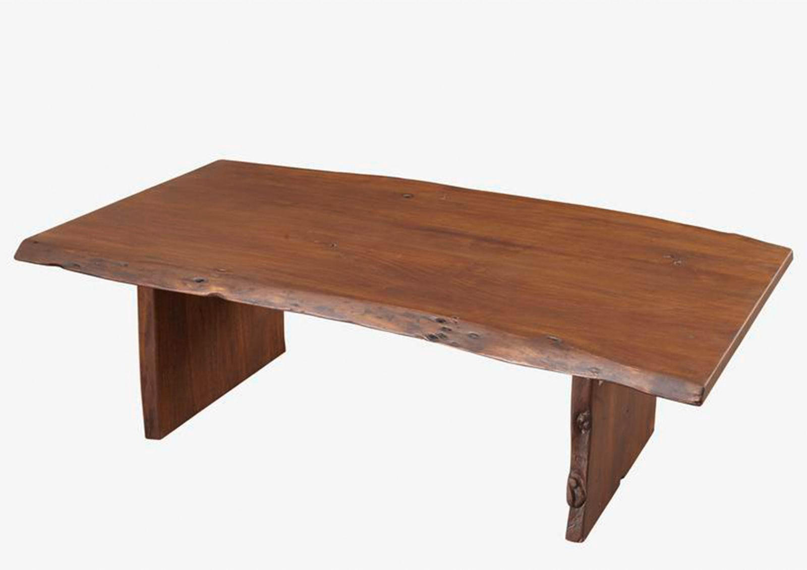 COUCHTISCH Akazie 150x70x45 braun lackiert PURE ACACIA #006 - Braun, Holz (150/70/45cm) - Massivmoebel24