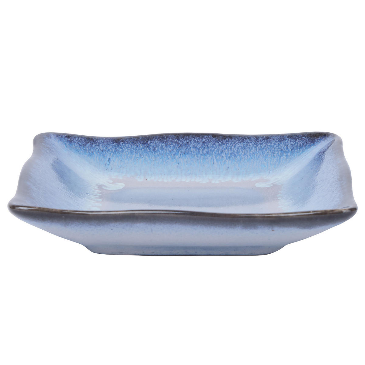 TELLER (8er-Set) Artisan 16cm - Blau, Keramik (16/16/2cm) - Butlers