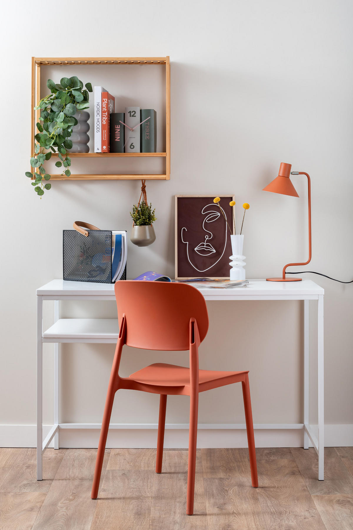 ESSZIMMERSTUHL Cheer 49/42/81 cm - Orange, Kunststoff (42/81/49cm) - Leitmotiv