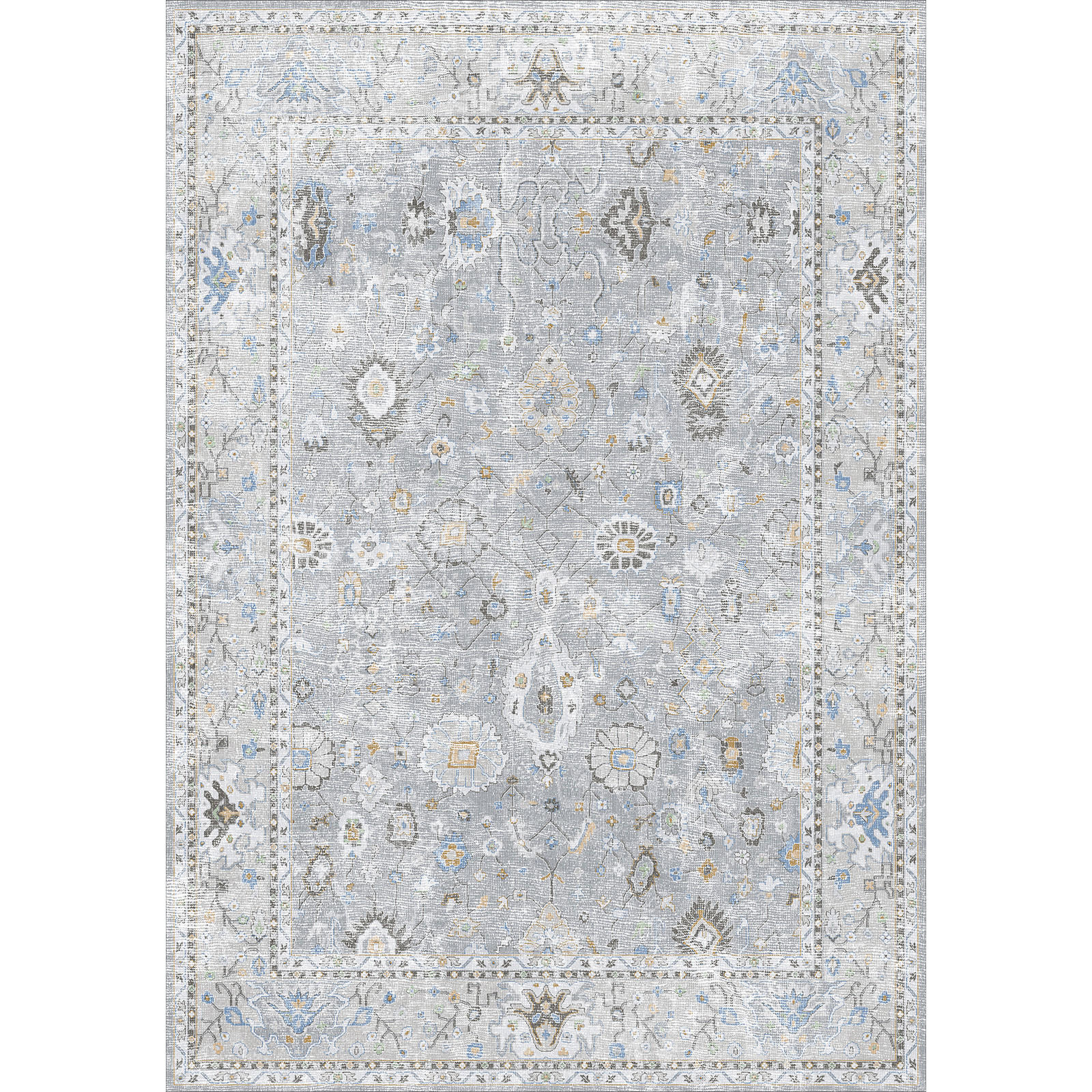 TEPPICH Saint 80x150 cm - Multicolor, Textil (80/150cm) - Bamyum