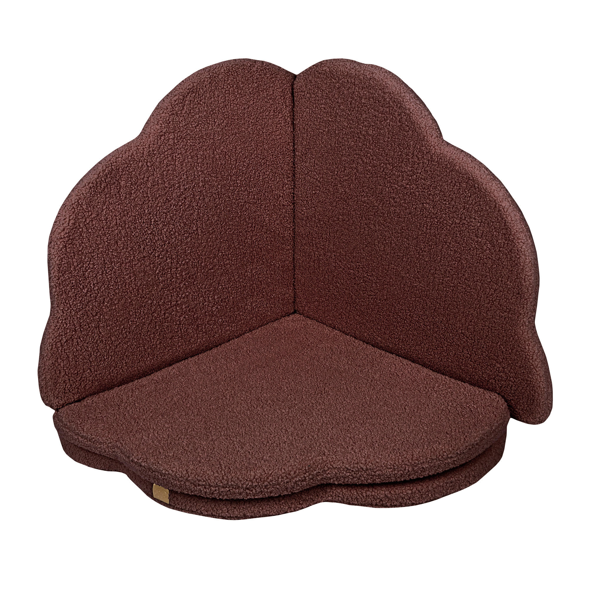 SPIELMATTE für Kinder, Wolke, Bearly, Braun - Braun, Textil (160/160cm) - MeowBaby
