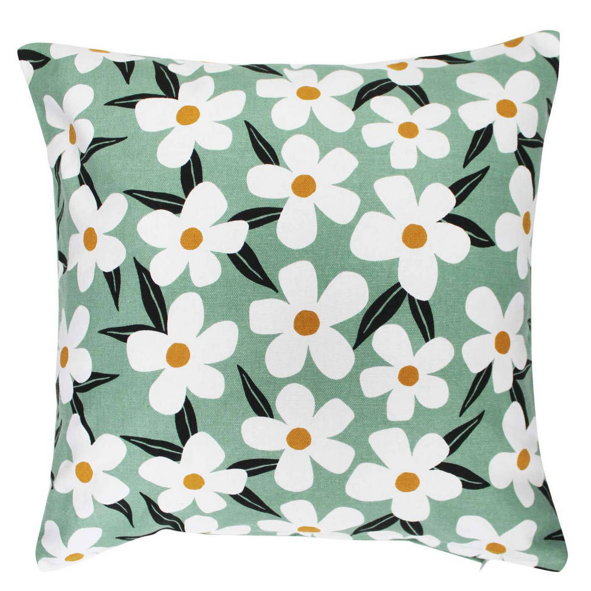 KISSENHÜLLE Darcy 40/40 cm - Grün, Naturmaterialien (40/40cm) - Douceur d´intérieur