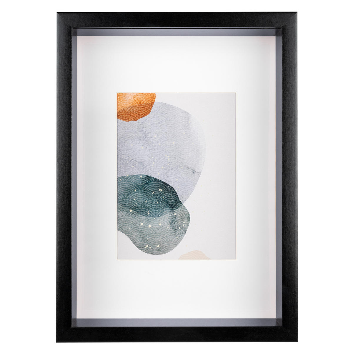 HOLZRAHMEN Shape 21x29,7 cm, Schwarz - Schwarz, Holzwerkstoff (6/23/32cm) - EMIX24