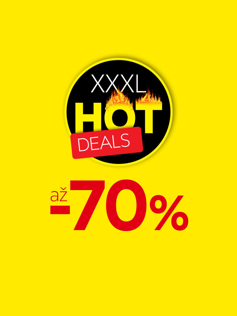 Hot Deals až 70 %