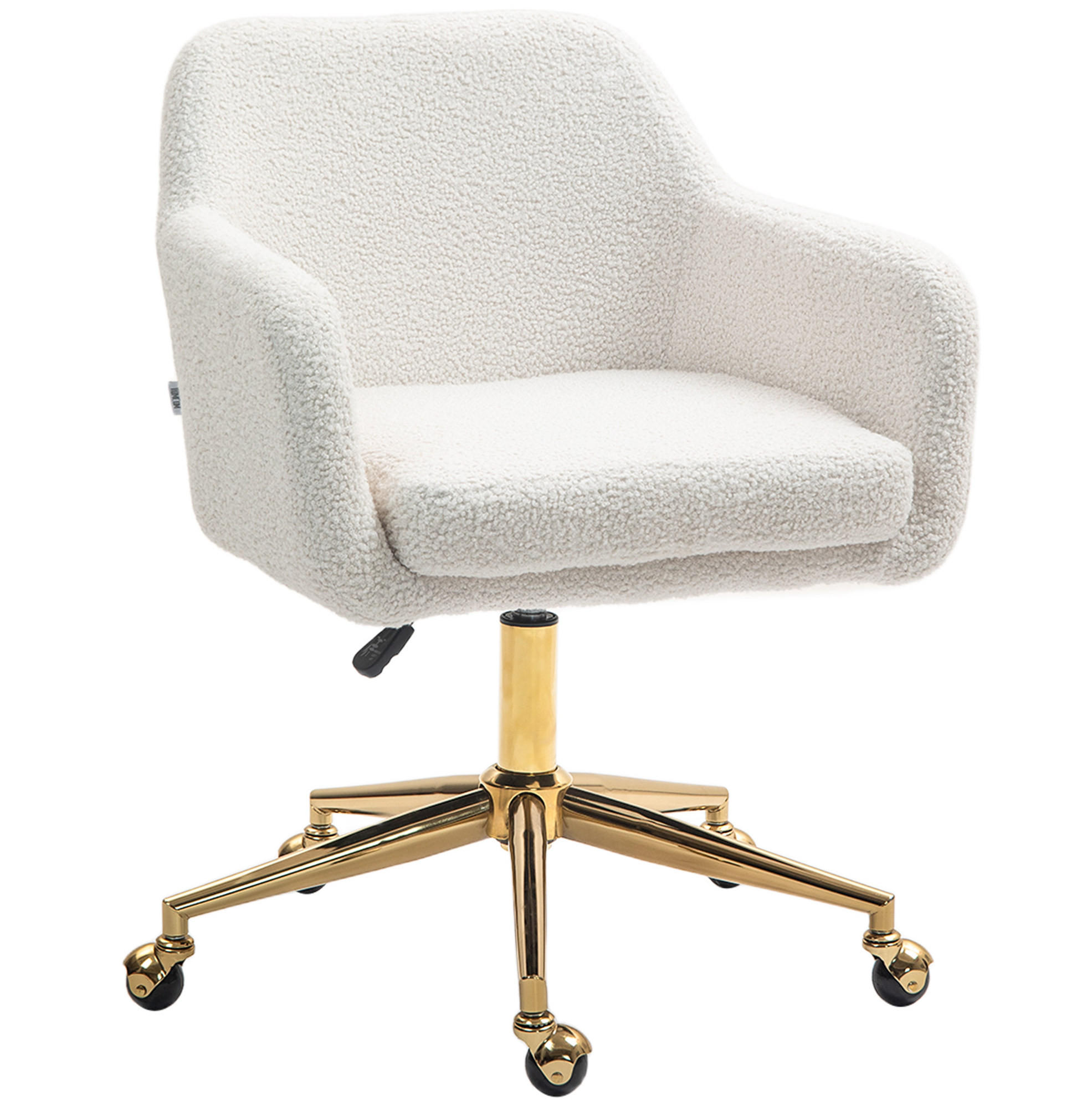 Okwish Drehstuhl Creme 61x88x60 cm