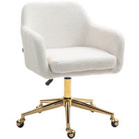 DREHSTUHL 60/61/79-88 cm cremeweiß aus Polyester höhenverstellbar - Creme, Kunststoff (61/88/60cm) - OKWISH