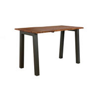 BARTISCH ERGEA Holz Akazie - Schwarz/Braun, Holz/Metall (80/92/147cm) - KAWOLA