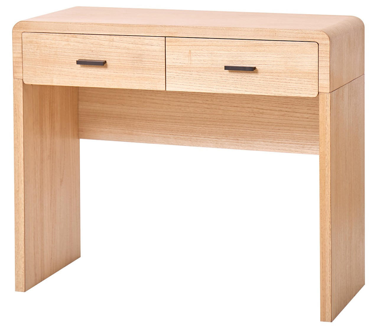 KONSOLENTISCH Rund Braun 90 x 39 x 79 cm - Braun, Holz (39/90/79cm) - Nordlys