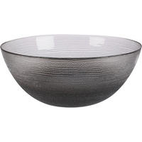 GLASSCHALE Lakris Ø 28 cm - Anthrazit, Glas (28cm) - Home Styling Collection
