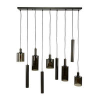 HÄNGELAMPE Sepiora - Braun - 22/116/150 cm - Braun, Metall (22/116/150cm) - Hoyz Collection