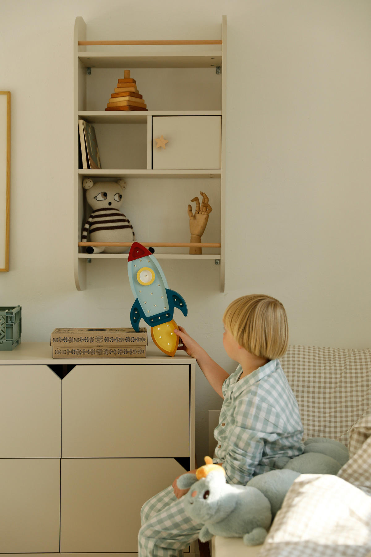 KINDERKOMMODE Lotta - Beige, Holzwerkstoff (150/85/50cm) - RAUMHIRSCH FURNITURE