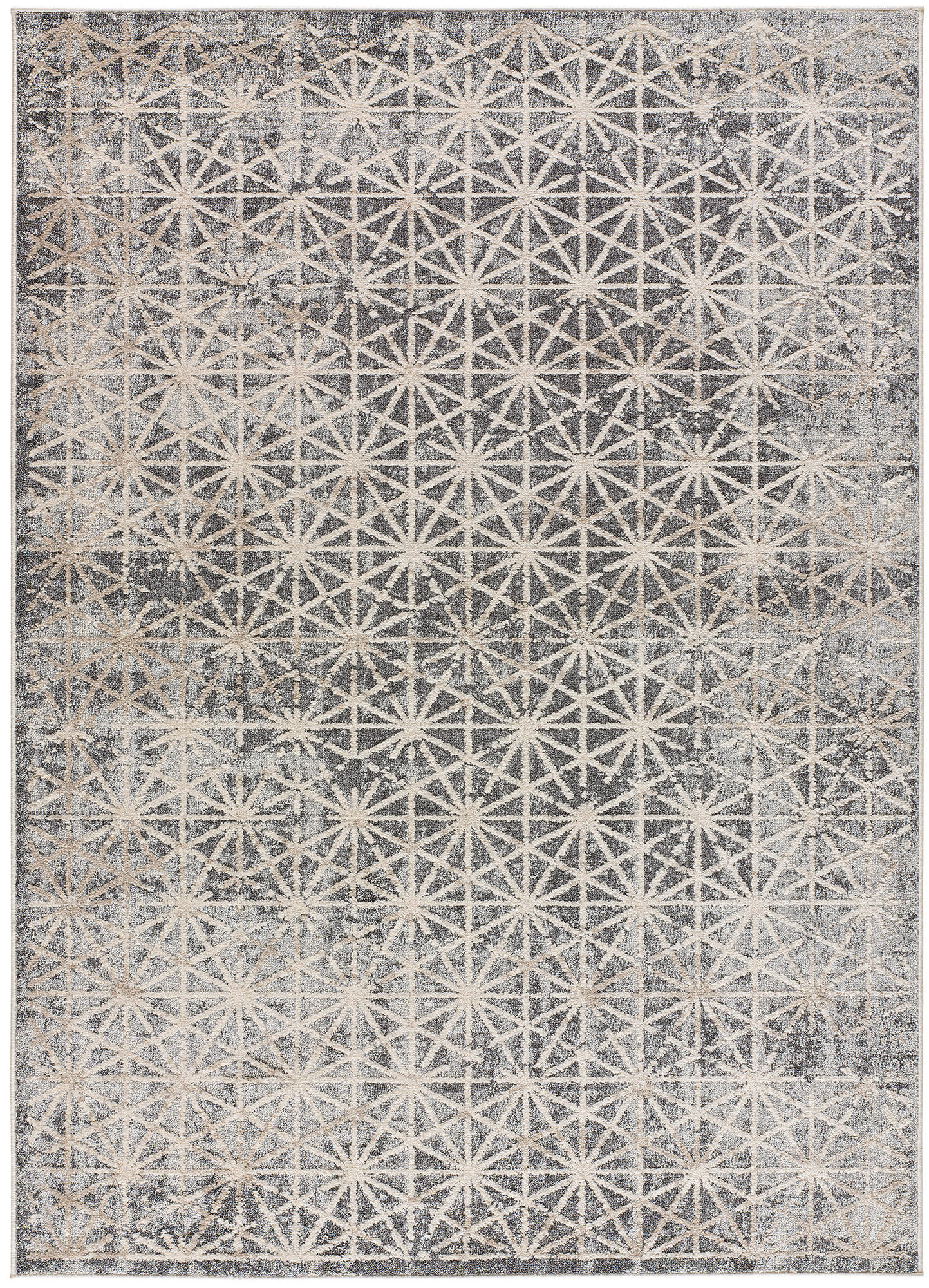 WEBTEPPICH Grau Paula 140/200 cm - Grau, Naturmaterialien/Textil (140/200cm) - Atticgo