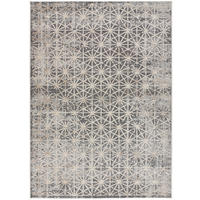 WEBTEPPICH Grau Paula 140/200 cm - Grau, Naturmaterialien/Textil (140/200cm) - Atticgo