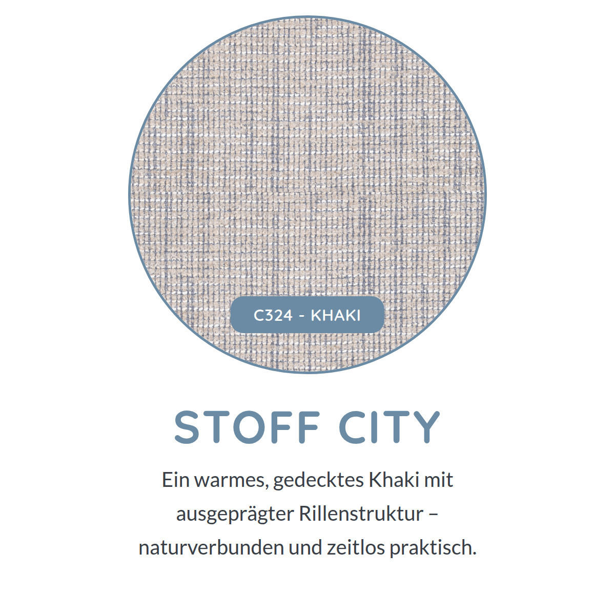 2-SITZER Carlisle Chenille Beige 183/97/93 cm - Ecru, Kunststoff/Textil (183/93/97cm) - foamnova