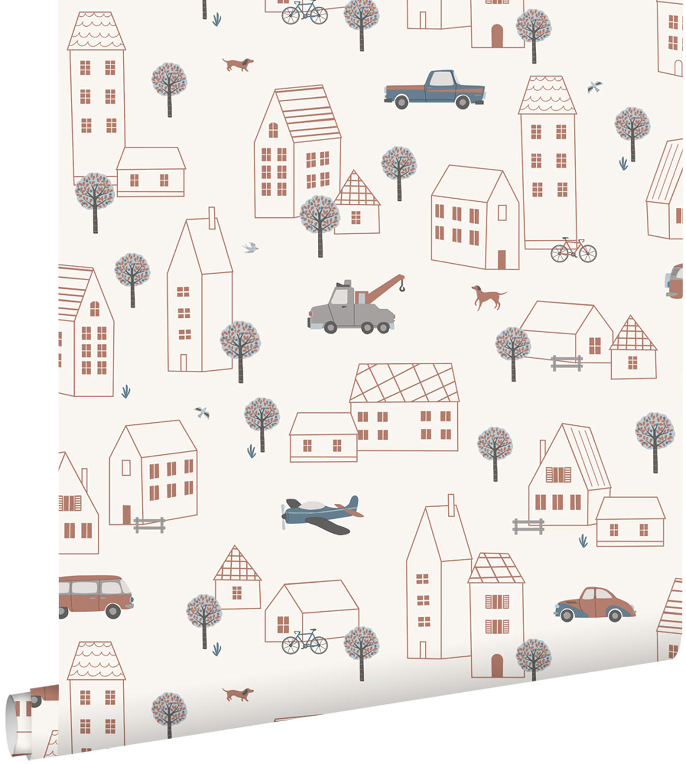 ESTAhome Tapete Beige 50x0.1 cm