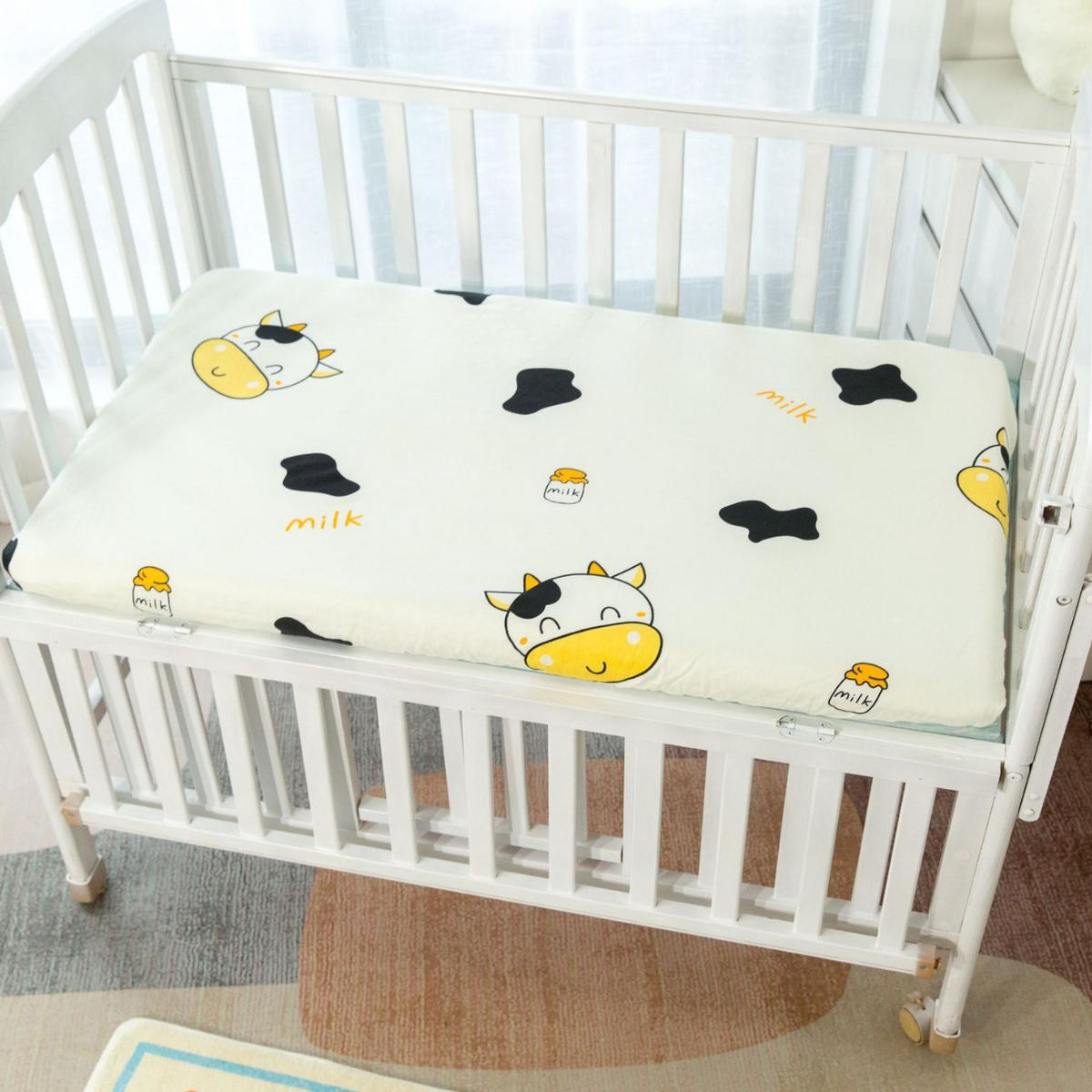 KINDERBETTLAKEN – 60 x 120 cm – weiß - Weiß, Textil (60/120cm)