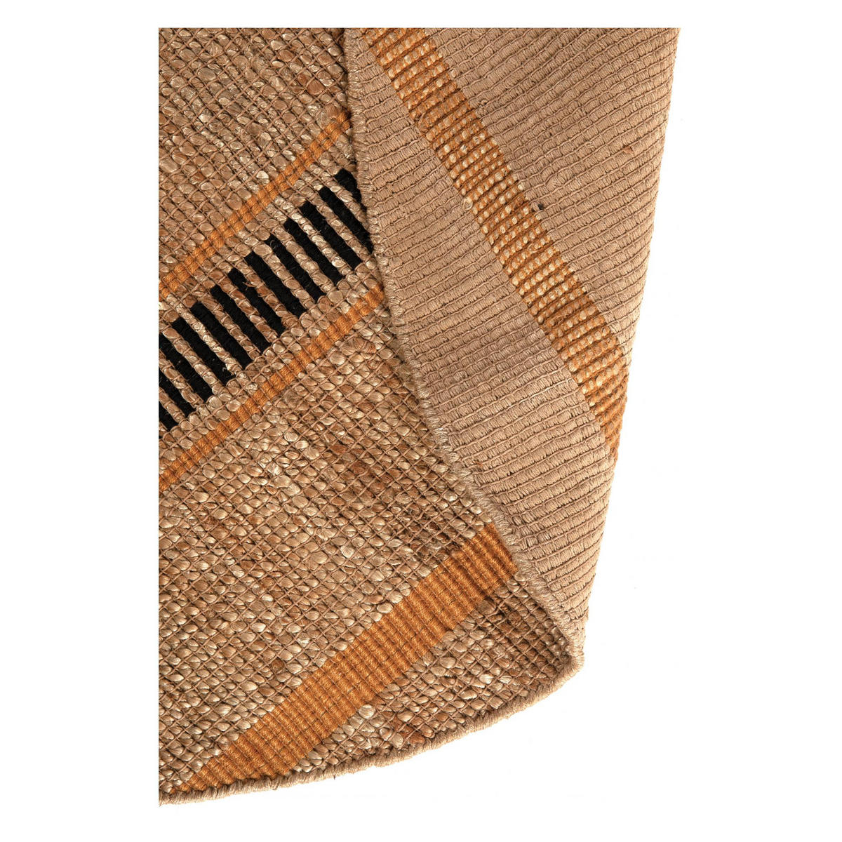 TEPPICH Eden ocker diameter 160 cm - Hellbraun, Textil (160/160cm) - Vivaraise