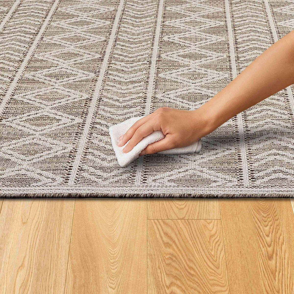 KURZFLORTEPPICH SYDNEY - Beige, Textil (80/200cm) - Astra