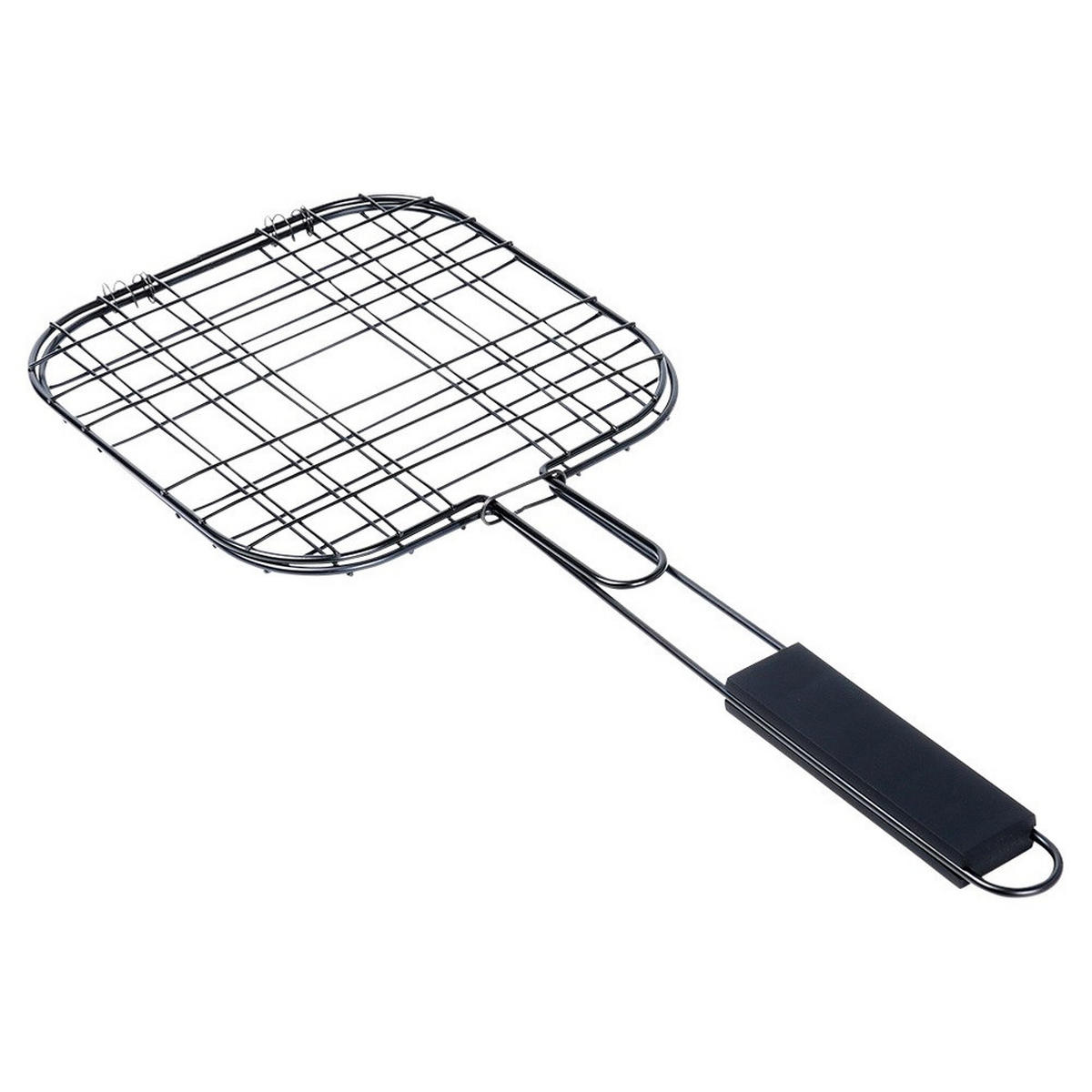 BURGER-GRILLROST antihaftbeschichtet 49 cm Schwarz - Schwarz, Metall (21.5/4/49.5cm) - Vaggan BBQ