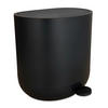 MÜLLEIMER - Schwarz, Kunststoff (26/26/23cm) - Relaxdays