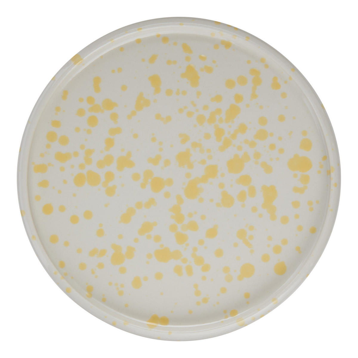 FRÜHSTÜCKSTELLER Boogy Splash - Hellgelb, Keramik (21/21/2.3cm) - Butlers