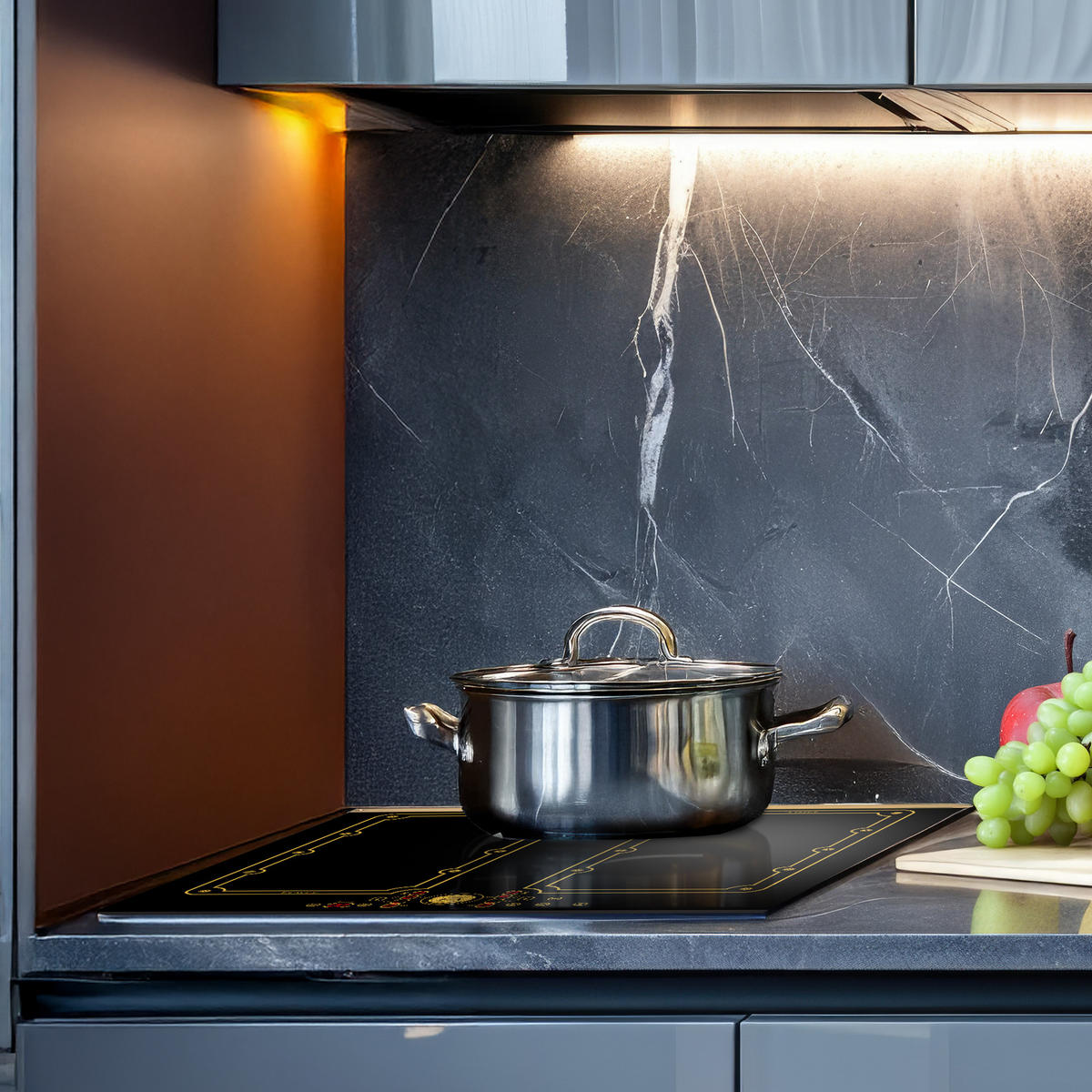 INDUKTIONSKOCHFELD - Schwarz, Keramik (59/5.5/52cm) - Kaiser Küchengeräte