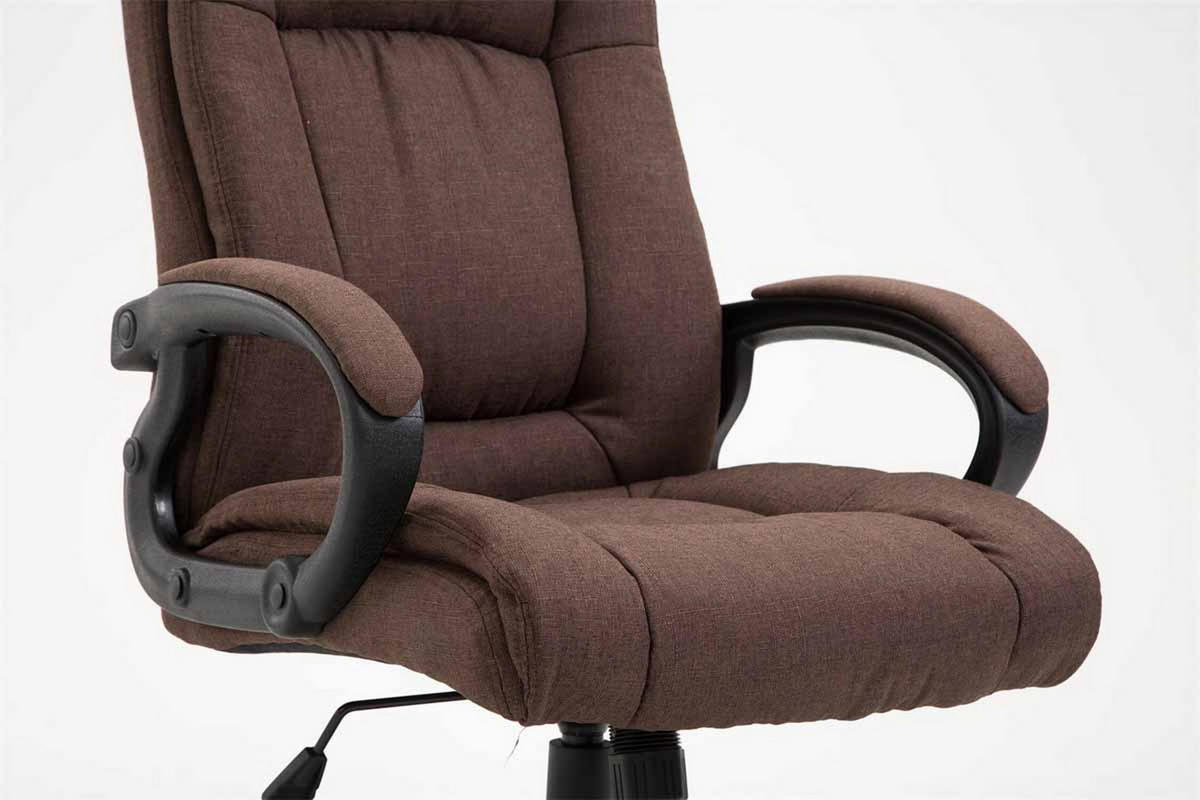 BÜROSTUHL Sportino XL, Stoff Braun - Braun, Kunststoff/Textil (66/116/70cm) - TPFLiving