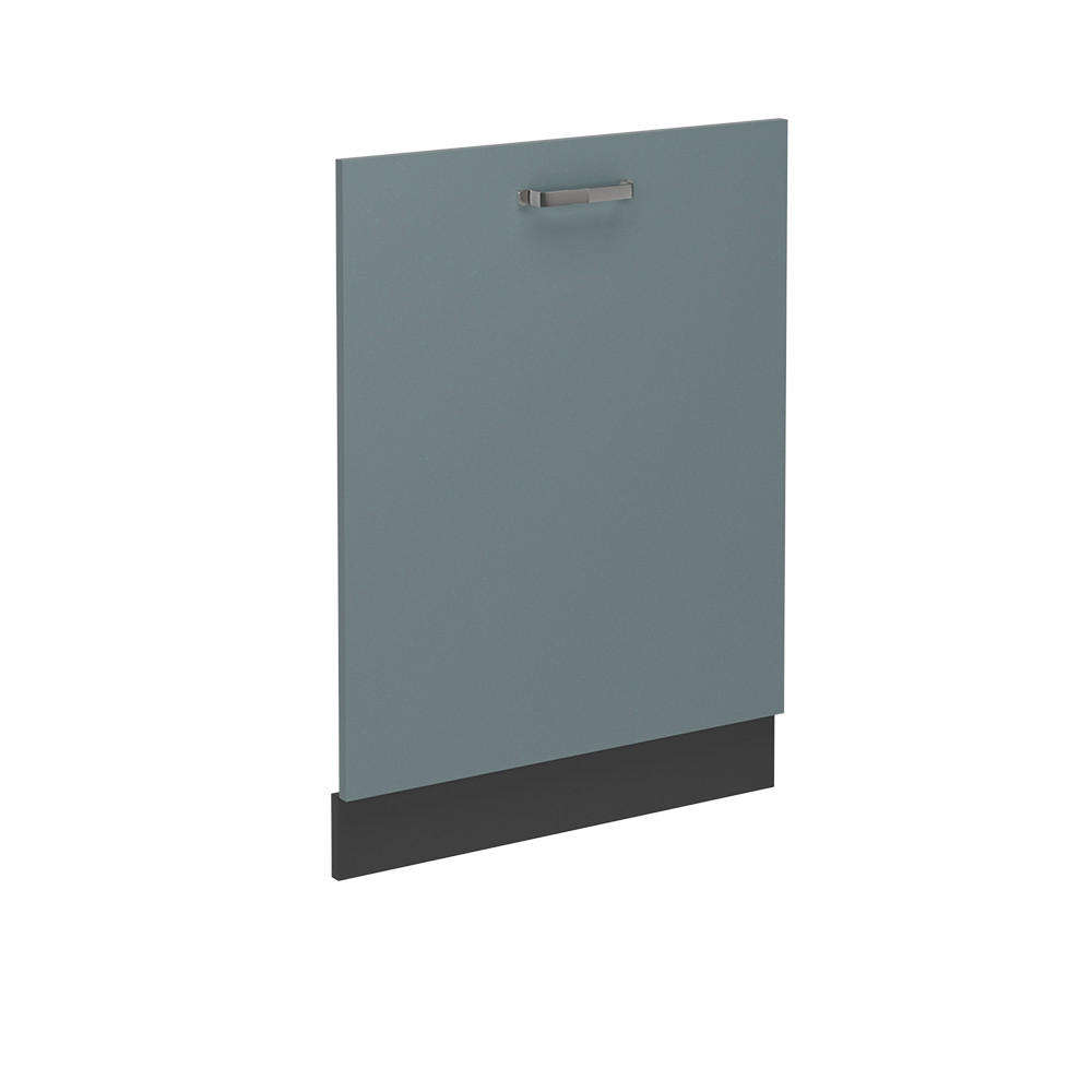 DISKMASKINENS FRONTPANEL R-Line Blågrå 60 cm utan bänkskiva Blågrå, Antracit 81.8/60/1.6 cm