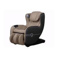 MASSAGESESSEL mit LEDs & Bluetooth - Kunstleder - Beige - KASOU - Braun, Leder (68/99/104cm) - Vente-Unique