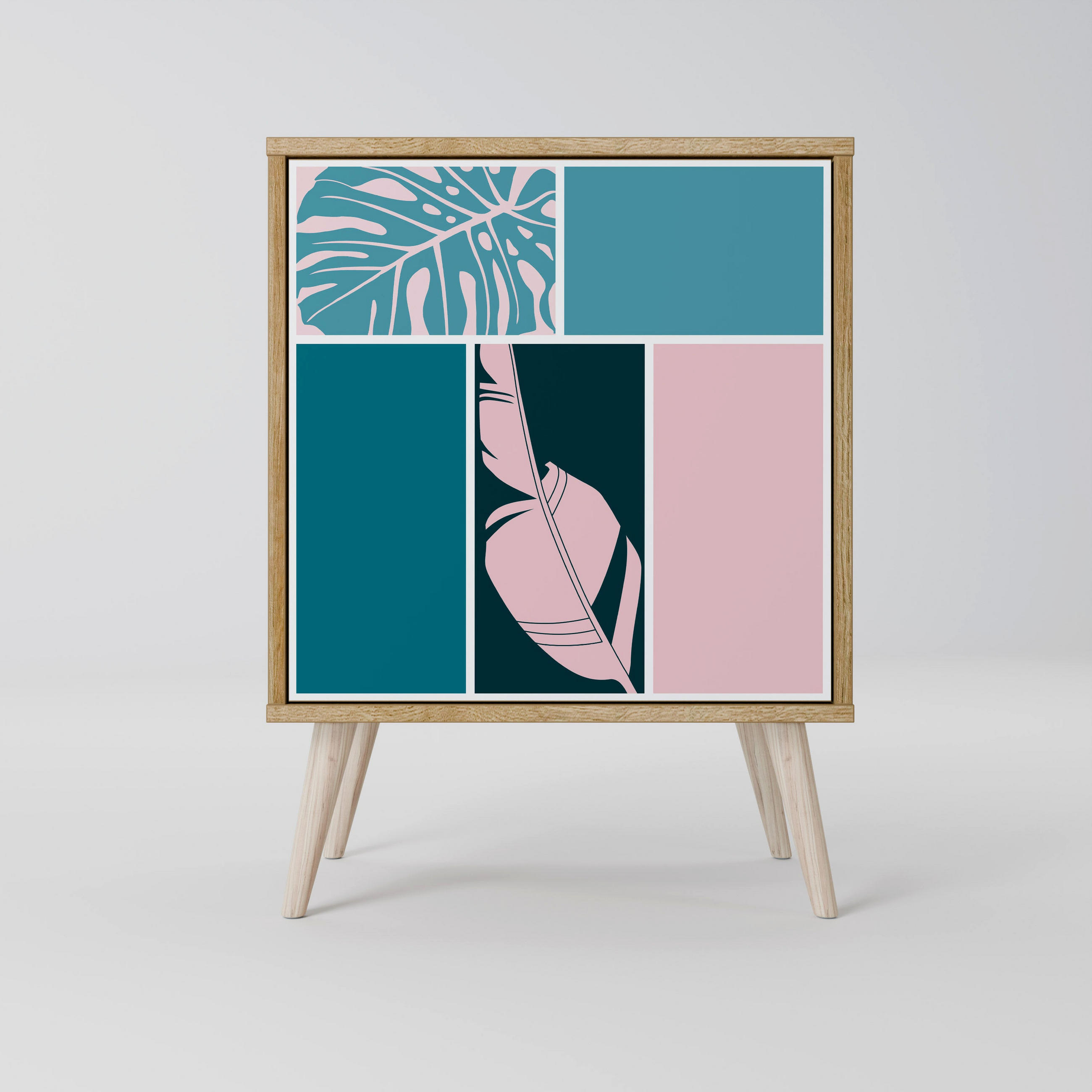 SpaceRebels Sideboard Eiche 57.5x77.5x42 cm