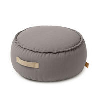SITZPOUF Outzy für Kinder, Rund, Taupe - Taupe, Textil (65/20/65cm) - MeowBaby