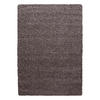 TEPPICH Hochflor Unifarben Polypropylen Wohnzimmer Shaggy Taupe Rechteckig 140x200 - Taupe, Textil (140/200cm) - KADIMA DESIGN