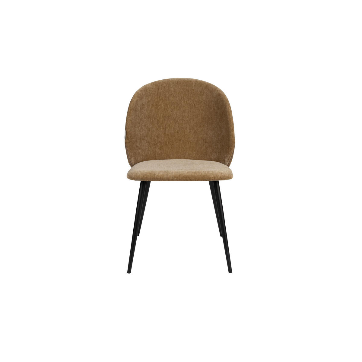 ESSZIMMERSTUHL Cozy Gelb - 2 er Set - Beige/Gelb, Holzwerkstoff (53/82/57cm) - Zuiver